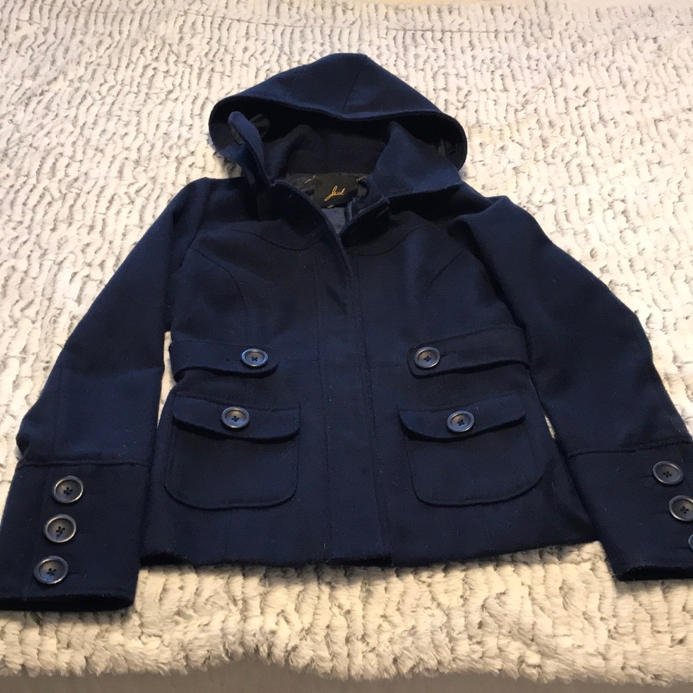 jack blue jacket size medium
